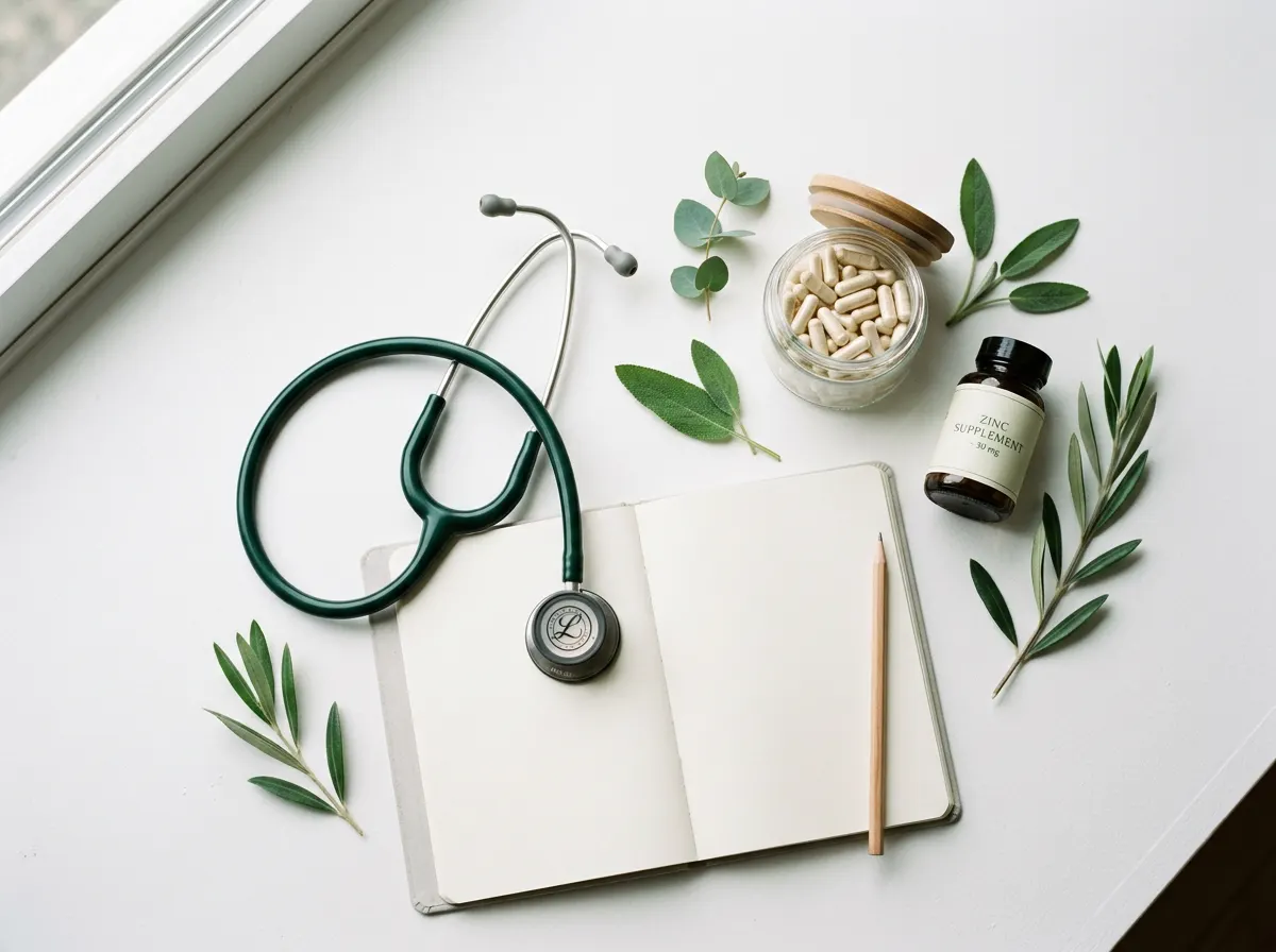 Wellness concept - micronutriënten dagelijkse routine mannen prostaatgezondheid