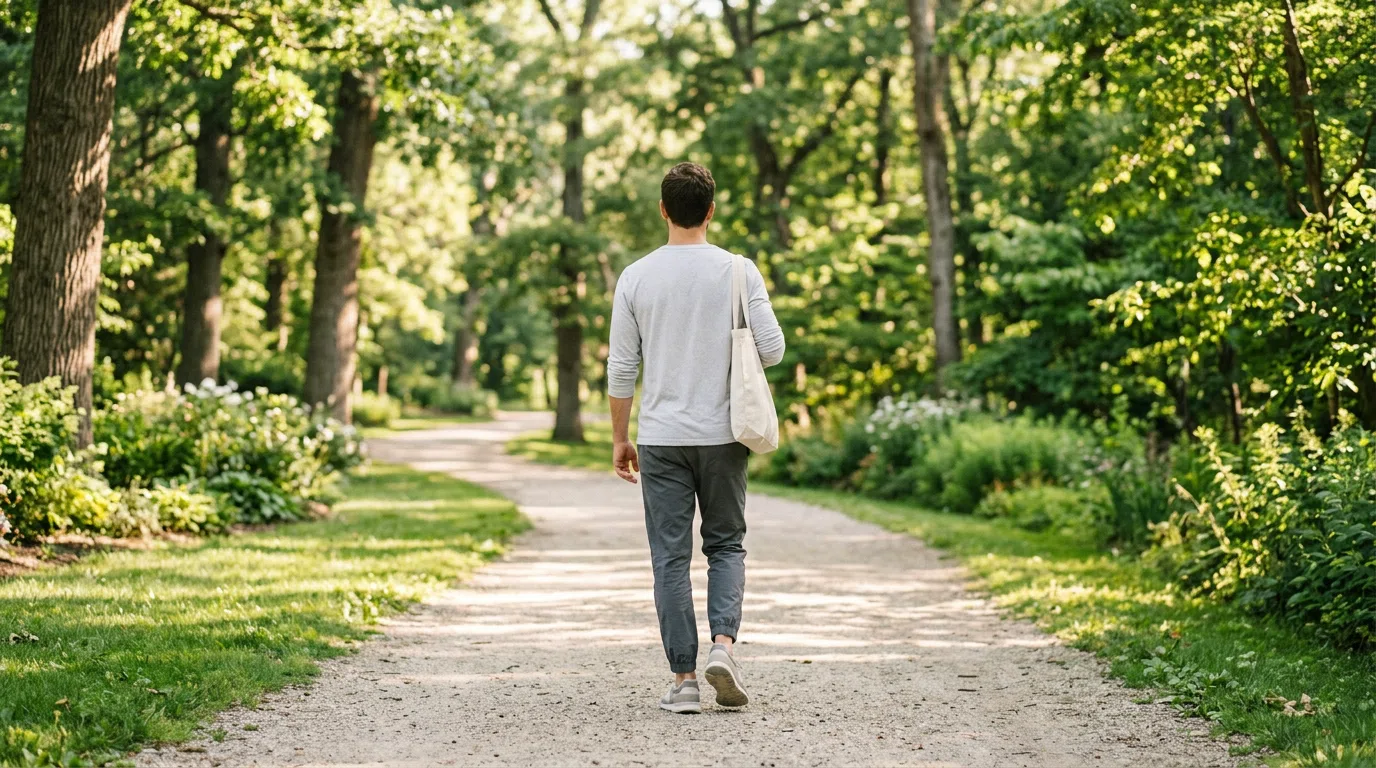 Actieve man, anoniem - dagelijkse routine gezondheid mannen 50 plus